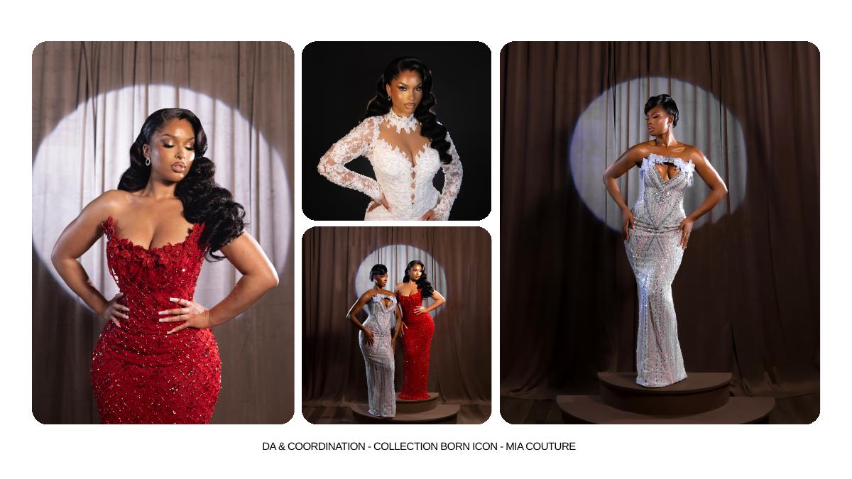 Mia Couture — Campagne Born Icon — Robes de soirée