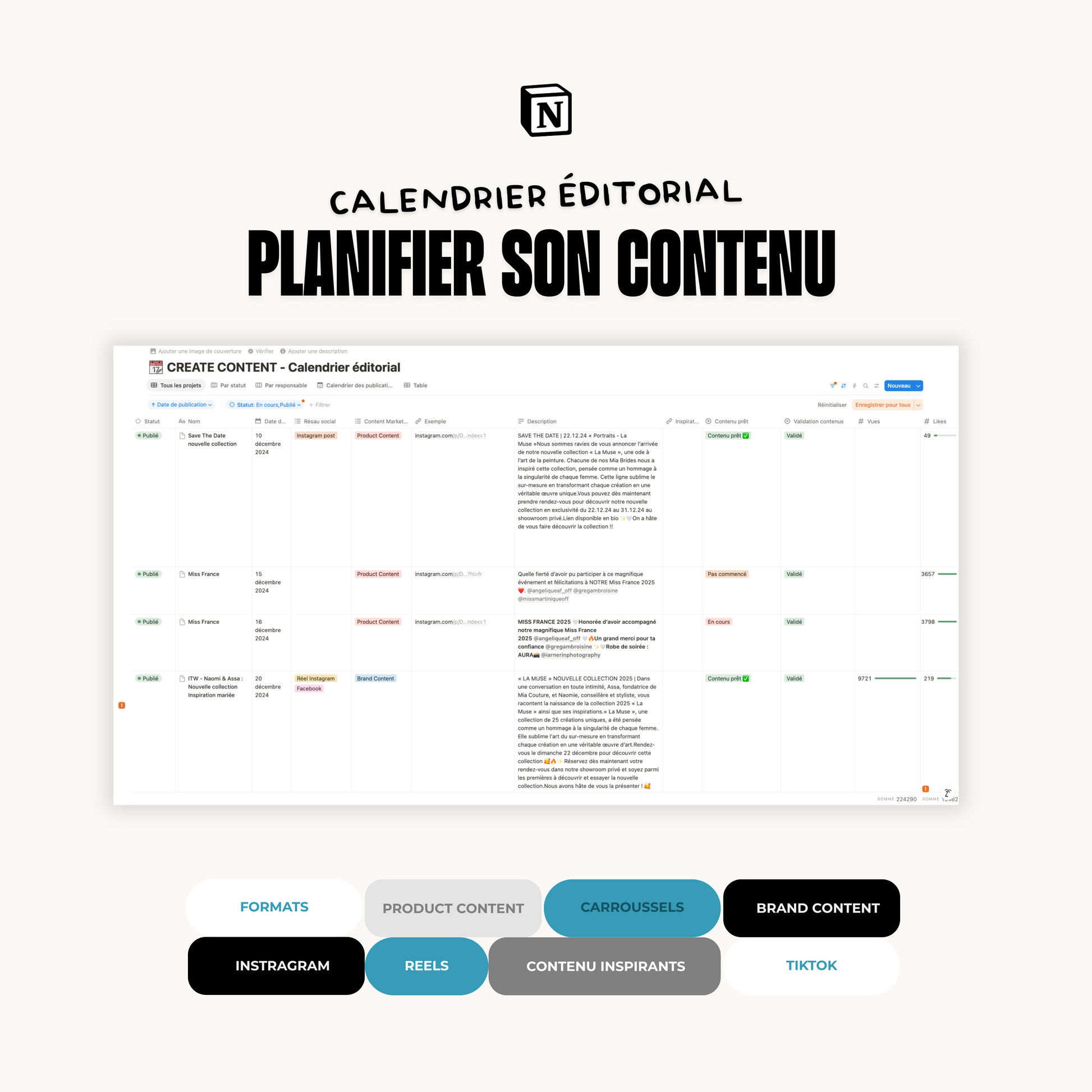 CREATE PROJECT – Le toolkit pour donner vie à une idée !
